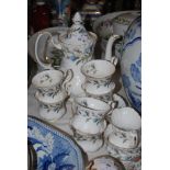 ROYAL ALBERT BRIGADOON PATTERNED COFFEE SERVICE