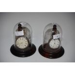 BIRMINGHAM SILVER CASED PAIR CASED POCKET WATCH WITH WHITE ROMAN NUMERAL DIAL AND SUBSIDIARY SECONDS