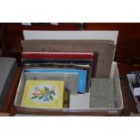 ASSORTED CIGARETTE CARDS, FRYS CREAM CARDS, PHOTOGRAPHIC ALBUM OF DUNFERMLINE, TAZMANIA, VIEWS OF