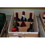 BOX OF ASSORTED WINES AND SPIRITS