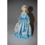 ROYAL WORCESTER FIGURE - GRANDMAS DRESS MODELLED BY F.G. DOUGHTY