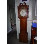 A 19TH CENTURY MAHOGANY LONGCASE CLOCK, JOHN HOOD, CUPAR, FYFE