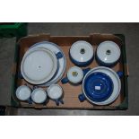 BOX - NEW GLAZED DENBY TYPE TABLE WARE