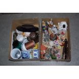 TWO BOXES - ASSORTED HOUSEHOLD WARES