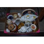 BOX - ASSORTED CERAMICS