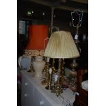 LARGE COLLECTION OF ASSORTED TABLE LAMPS
