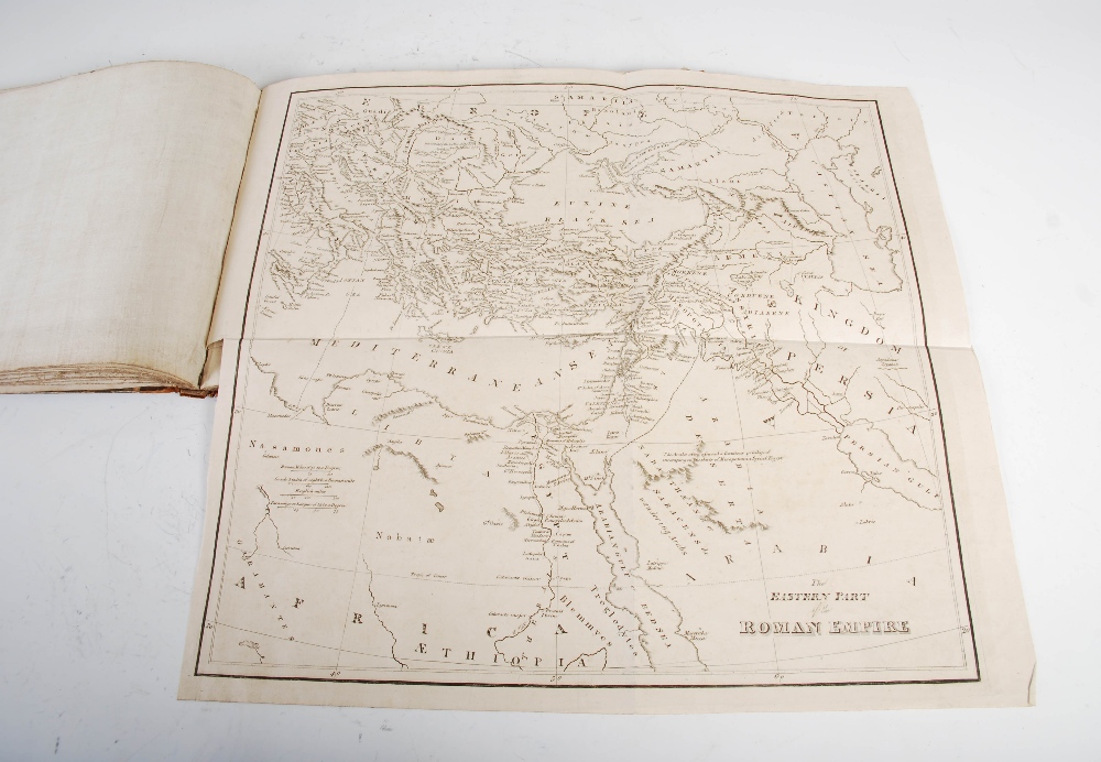 A late 18th/early 19th century atlas, comprising; trimmed map of the world with the latest - Image 10 of 17