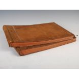 Travel & Topography Interest - Two late 18th/early 19th century leather bound folios of hand