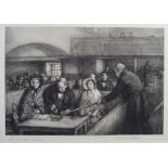 Henry Wright Kerr (1857-1936) The Kirk Collection engraving, signed in pencil lower left 34cm x