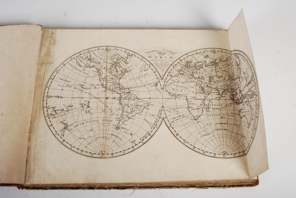 A late 18th/early 19th century atlas, comprising; trimmed map of the world with the latest - Image 2 of 17