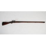 A rare late 17th century flintlock musket, probably Dutch, circa 1680 - 1700, with round three stage