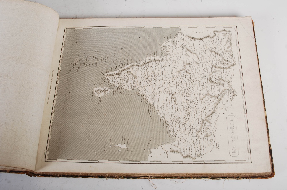 A late 18th/early 19th century atlas, comprising; trimmed map of the world with the latest - Image 13 of 17