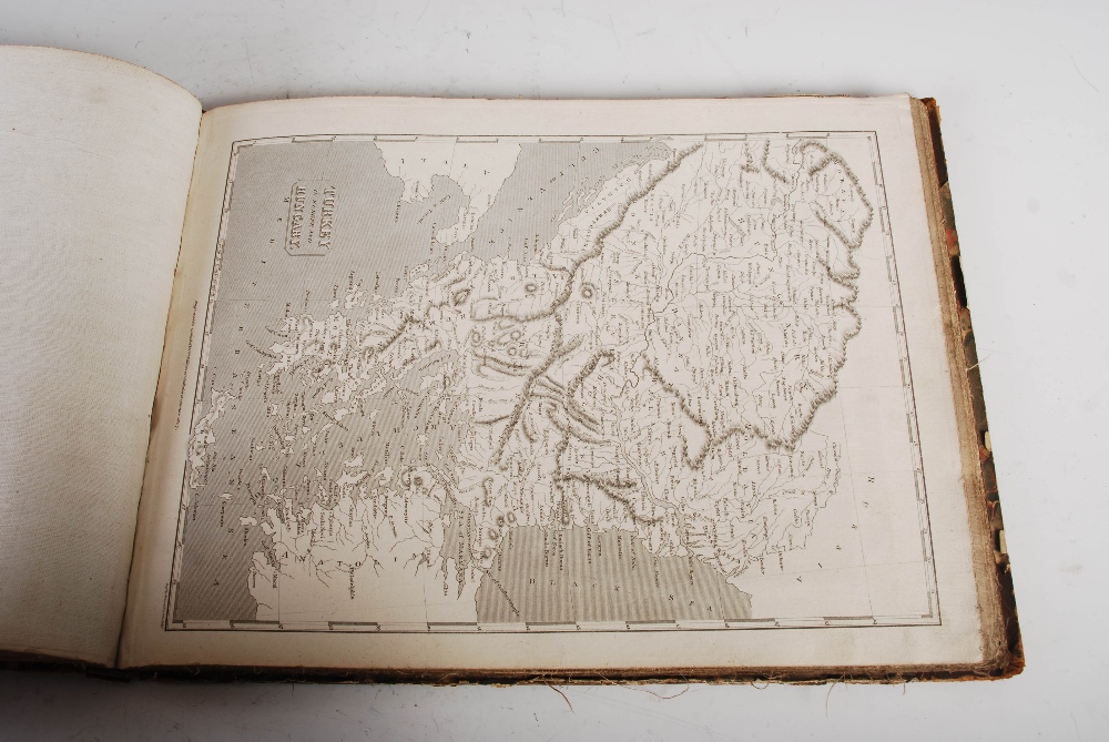 A late 18th/early 19th century atlas, comprising; trimmed map of the world with the latest - Image 15 of 17