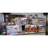 8 x New Lego Star Wars kits - 75229, 75236, 75246, 75254, 75256, 75262, 75268 & 75269