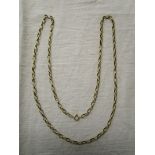 Gold belcher chain - Approx weight 12.3g