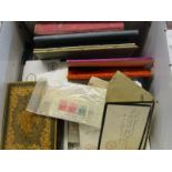 Collection of stamps, postcards etc