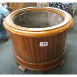 Victorian circular wine cooler / planter