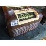 Bakelite Bush radio (Working)