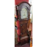 8 day Grandfather clock by George Weaver of Droitwich