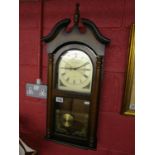 Wall clock with Westminster chime