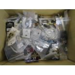 Box of costume jewellery