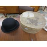 Bowler hat in original box by Lincoln, Bennet & Co Ltd