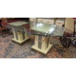 Impressive Versace reproduction French style centre table - Approx L: 250cm W: 120cm H: 77cm