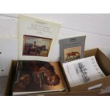 Large collection of auction catalogues