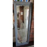 Large mirror in shabby chic frame