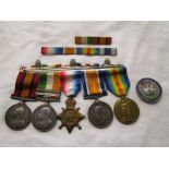 WWI medals etc