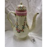 Fine early English pottery teapot A/F