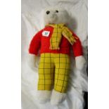 Rupert the Bear teddy