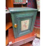 Painted pine cabinet