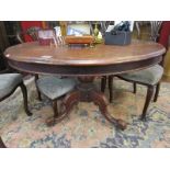 Mahogany breakfast table