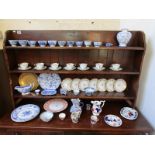 Large & good collection of china to include Noritake, Royal Worcester, Masons & blue & white