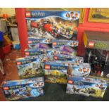 Collection of 9 new Harry Potter & Fantastic Beasts Lego sets