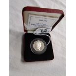 Silver proof D-Day commemorative 50 pence piece