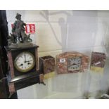 Clock & clock garniture