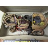 Suitcase of horse tack etc