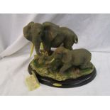 Ceramic Elephant figures by Juliana