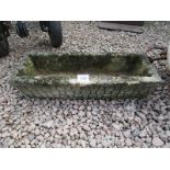 Stone trough