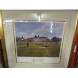 PETER MUNRO (Scottish 1954), 'Muirfield 18th', L/E print of The Scottish Gold Course, 98/600, signed