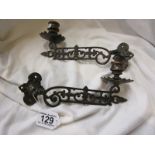 Pair of candle sconces