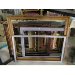 Large collection of picture frames