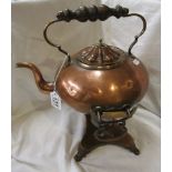 Copper spirit kettle