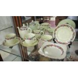 Crown Staffordshire tea service for 2