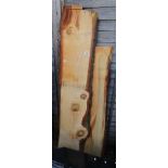 2 pieces of character wood - Cedar