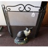 Fireguard & cat door stop