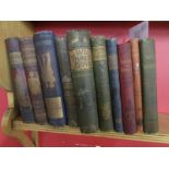 Collection of Victorian books