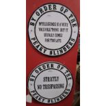 2 peaky blinders novelty cast plaques